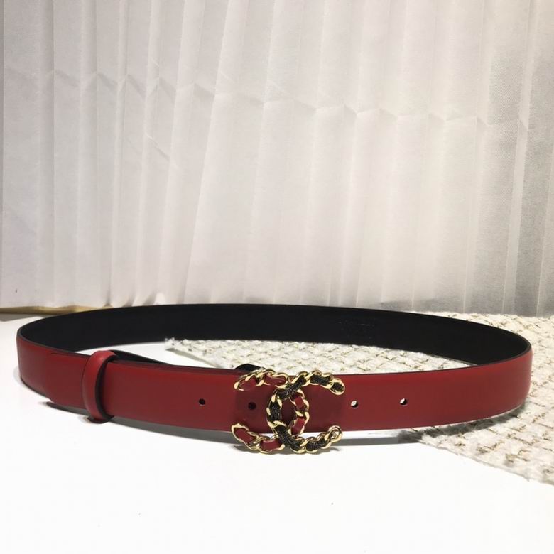 Chanel Belt 30mmX95-110cm 7D31